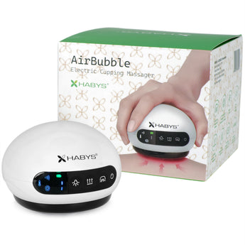 AirBubble electric cupping device, magnetotherapy, red light therapy