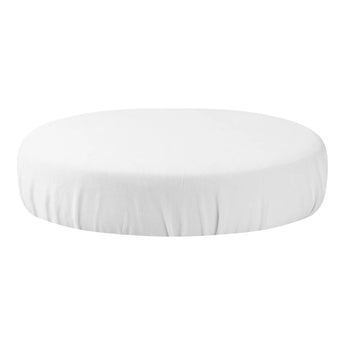 WHITE VELOUR STOCK COVER