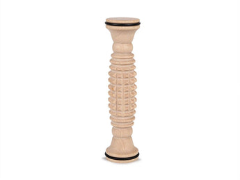 Wooden massage roller